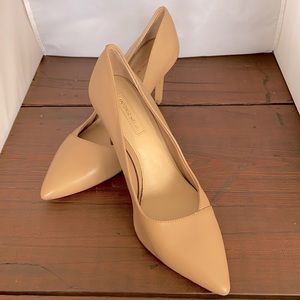Antonio Melani Nude Leather Heel